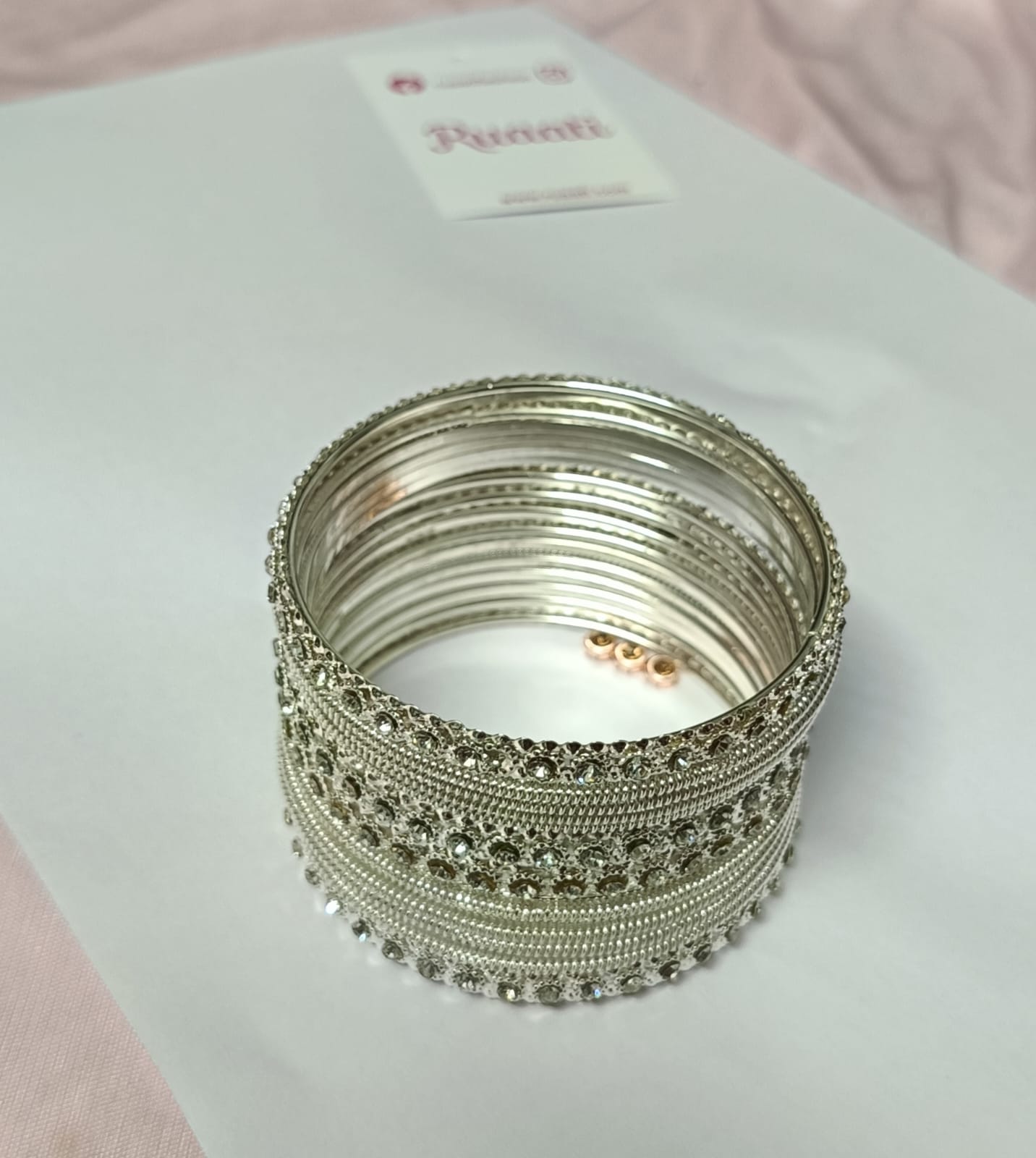 Lovely & Beautiful Bangles for Ladies, Sizes:2.8, For Women; Base Metal: Glass Plating.