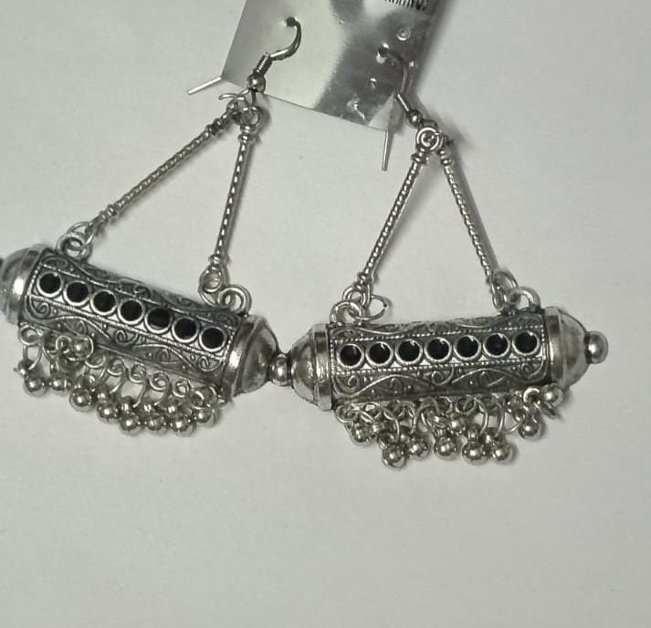 Lovely & Beautiful Oxidized & Earrings