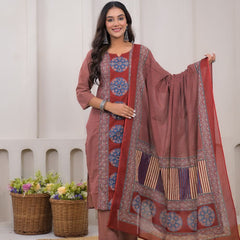 Ruaati Multicolor Kurta Palazzo Set
