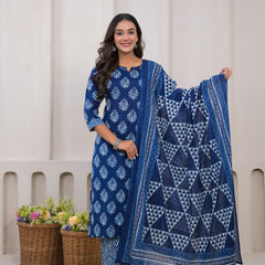 Ruaati White Kurta Palazzo Set