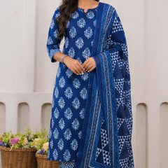 Ruaati White Kurta Palazzo Set