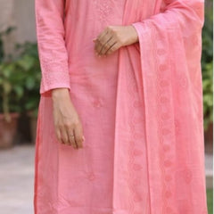 Ruaati Pink Kurta Palazzo Set
