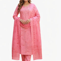 Ruaati Pink Kurta Palazzo Set