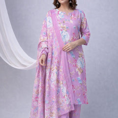 Ruaati Pink Kurta Palazzo Set