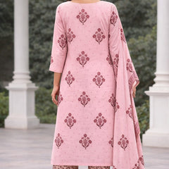 Ruaati Pink Kurta Palazzo Set