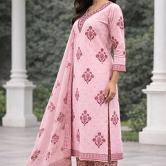 Ruaati Pink Kurta Palazzo Set