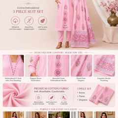 Ruaati Pink Kurta Palazzo Set