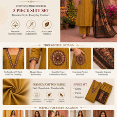 Ruaati Olive Green Kurta Palazzo Set