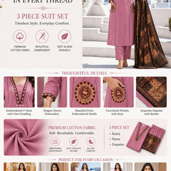 Ruaati Lavender Kurta Palazzo Set
