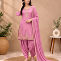 Pink Farsi Salwar Suit Set