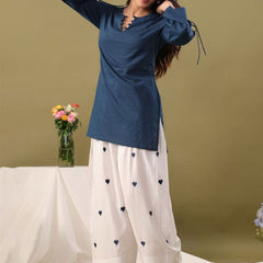 Women Regular Pure Cotton Kurti with Farshi Salwar