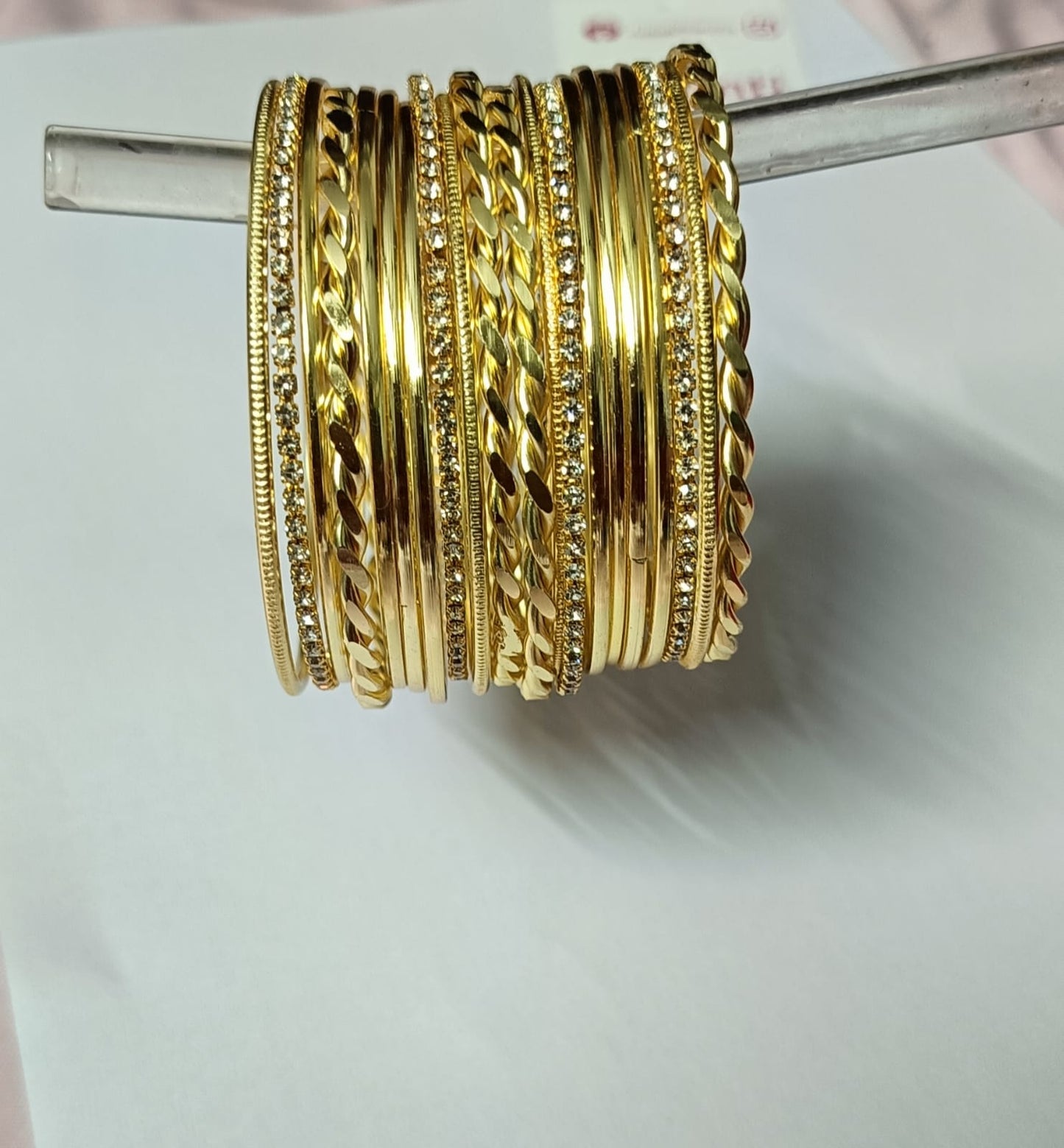 Lovely & Nice Bangles for Ladies, Sizes:2.8, For Women; Base Metal: Glass Plating.