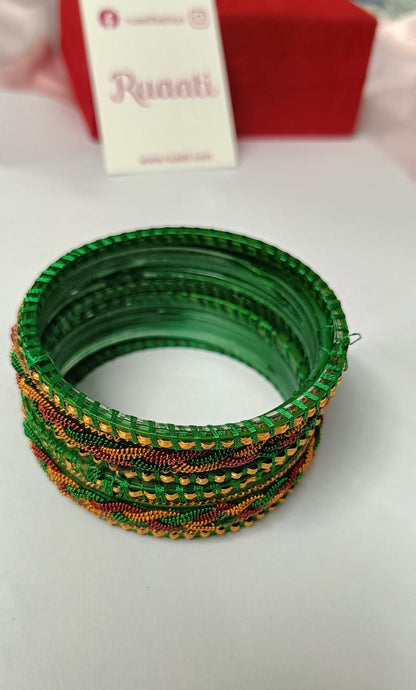 Beautiful Bangles for Ladies, Sizes:2.8, For Women; Base Metal: Glass Plating. Good Quality Product