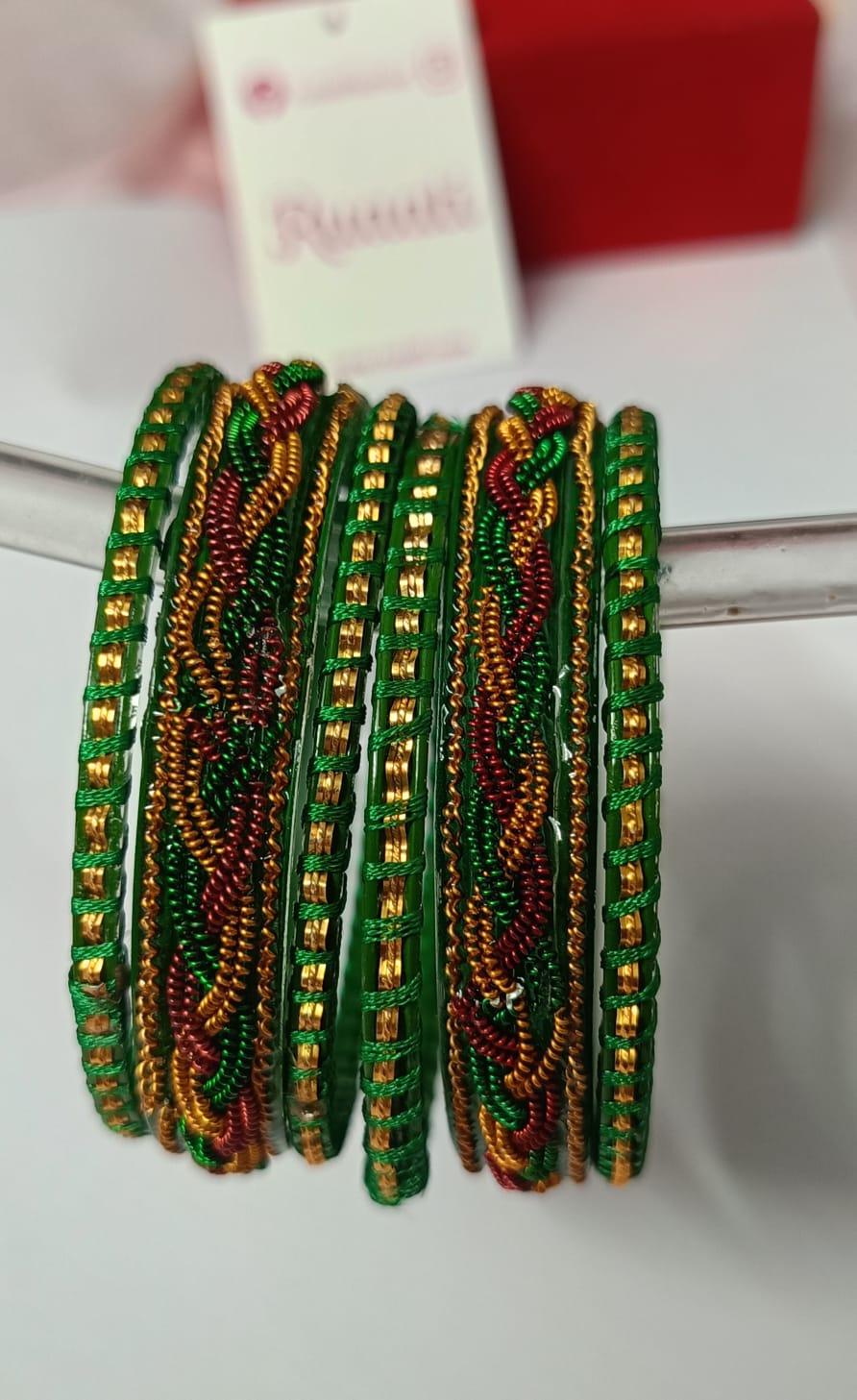 Beautiful Bangles for Ladies, Sizes:2.8, For Women; Base Metal: Glass Plating. Good Quality Product
