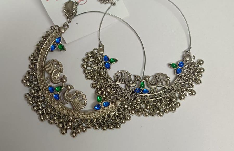 Nice & Lovely Oxidized & Earrings
