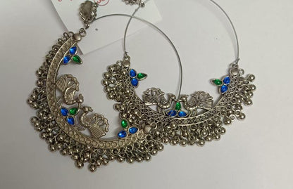 Nice & Lovely Oxidized & Earrings