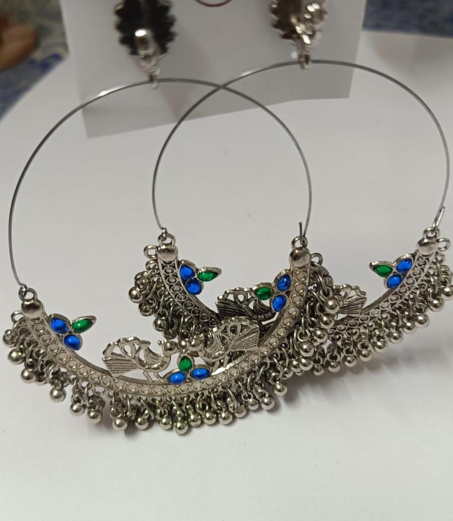 Nice & Lovely Oxidized & Earrings