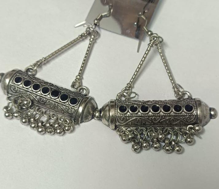 Lovely & Beautiful Oxidized & Earrings