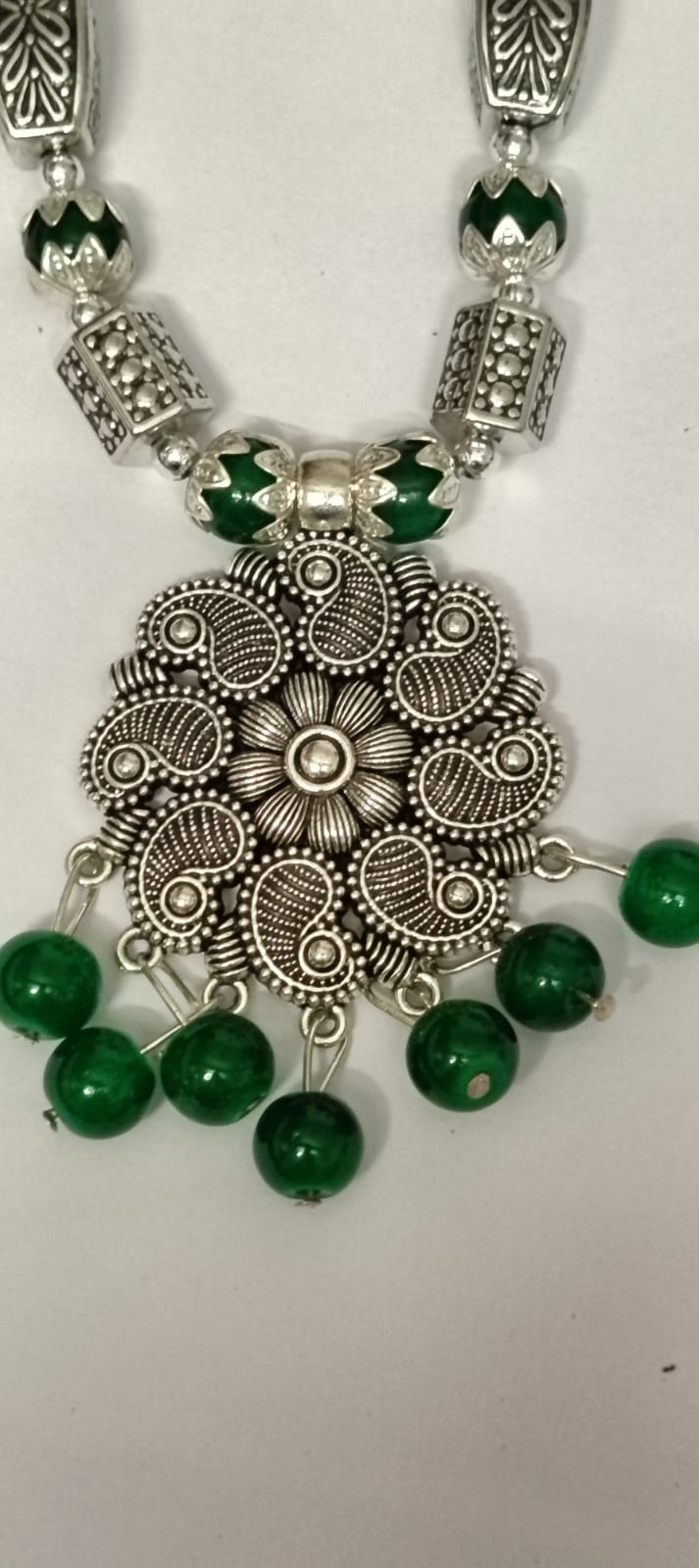 New & Beautiful Stylish Oxidized Necklace