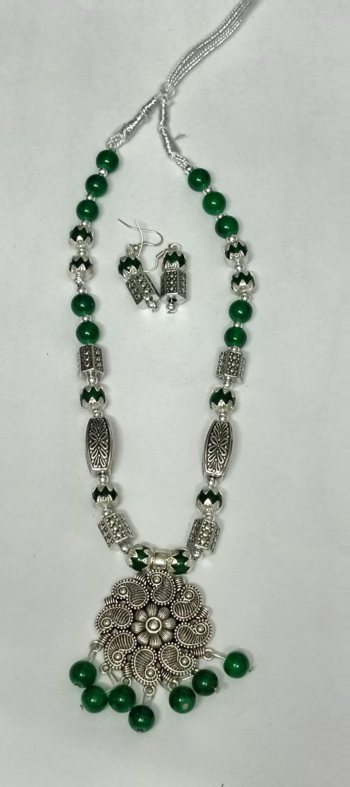 New & Beautiful Stylish Oxidized Necklace