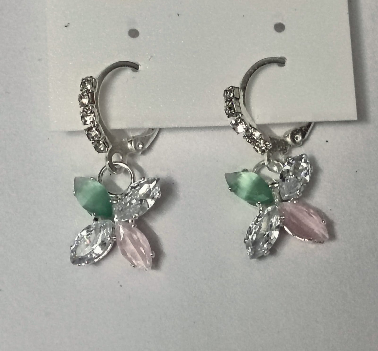 Nice Beautiful Oxidized & Flower Earrings