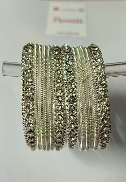 Lovely & Beautiful Bangles for Ladies, Sizes:2.8, For Women; Base Metal: Glass Plating.